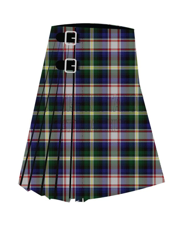 Clan Coutts James Robert Premium Tartan Kilt, Black color for Male