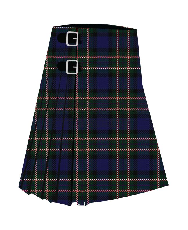 Dishkin Norman Family Tartan Kilt