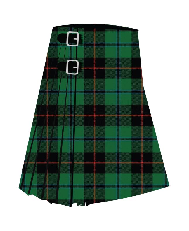 Douglas Black Ancient Tartan Kilt