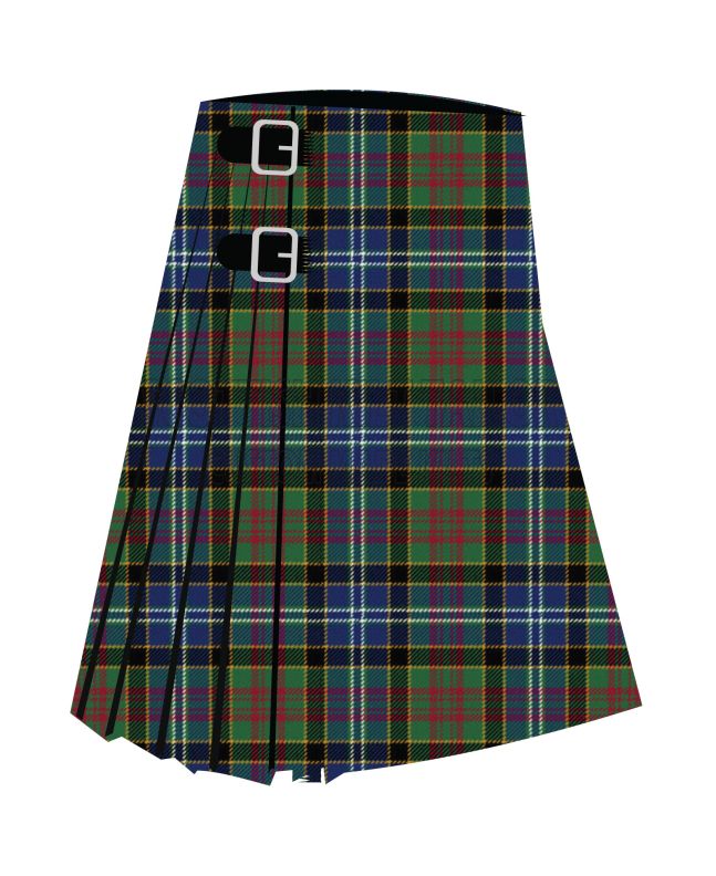 Drennan Paisley Modern Tartan Kilt