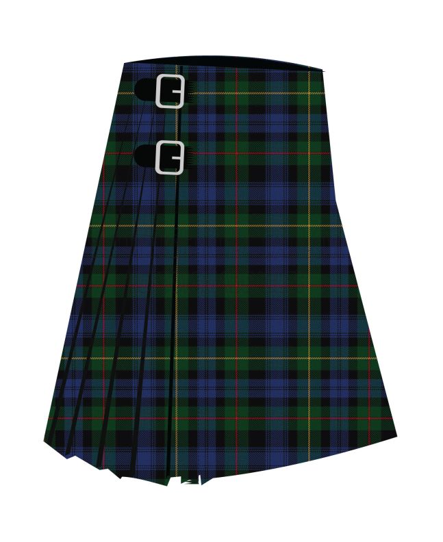 Farquharson or MacEwen Tartan Kilt