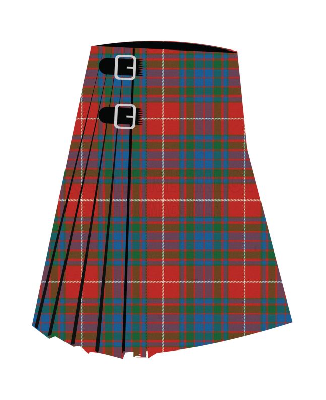 Fraser Gathering Red Ancient Tartan Kilt