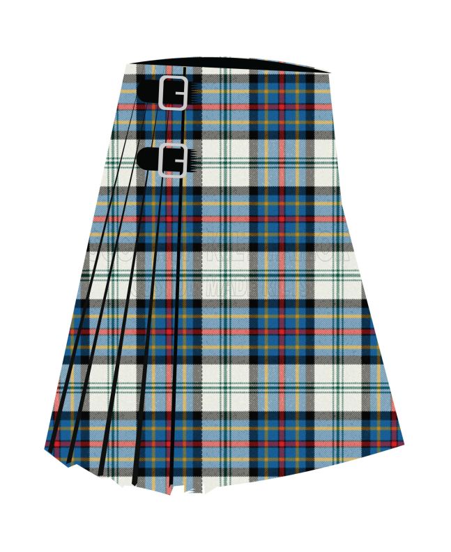Clan Gillies Dress Blue One Premium Tartan Kilt