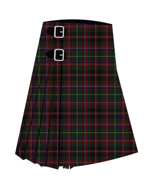 Gordonstoun Three Tartan Kilt