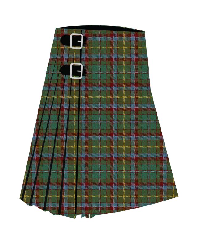 Gordonstoun Two Tartan Kilt