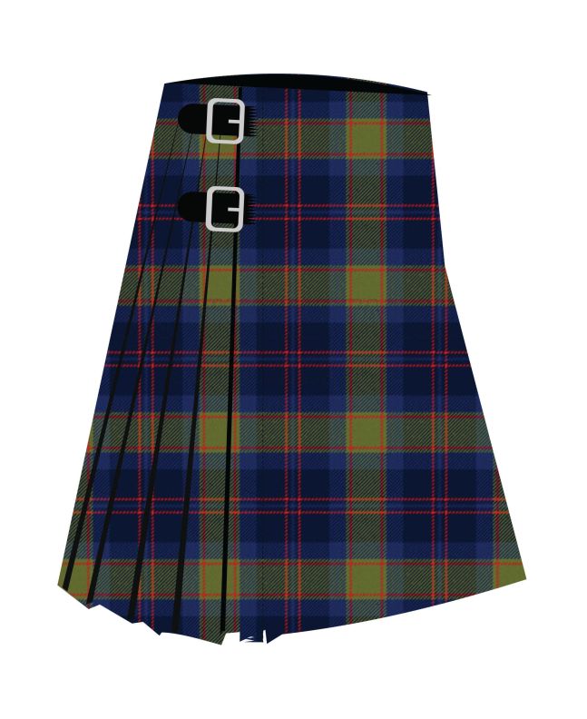 Grampian District Modern Tartan Kilt
