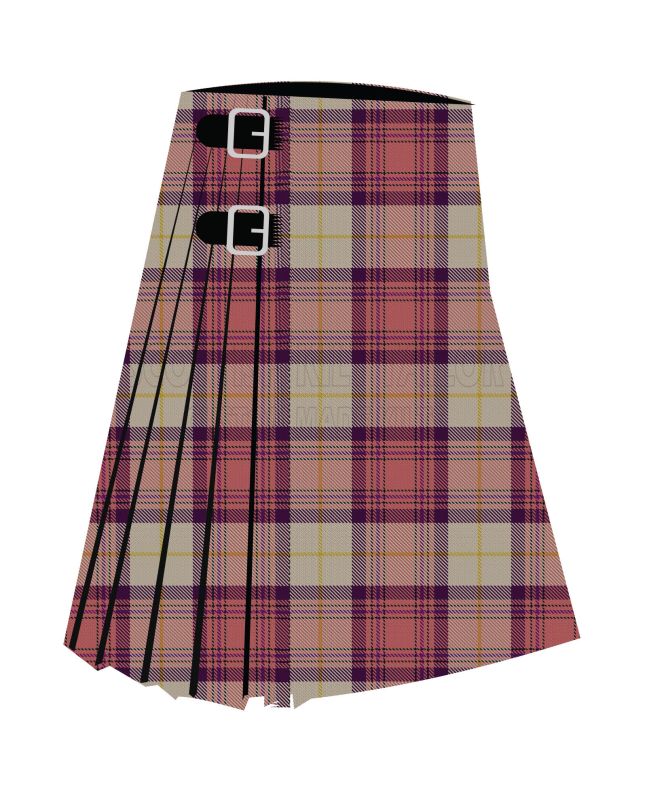 Kyle Pink Tartan Kilt