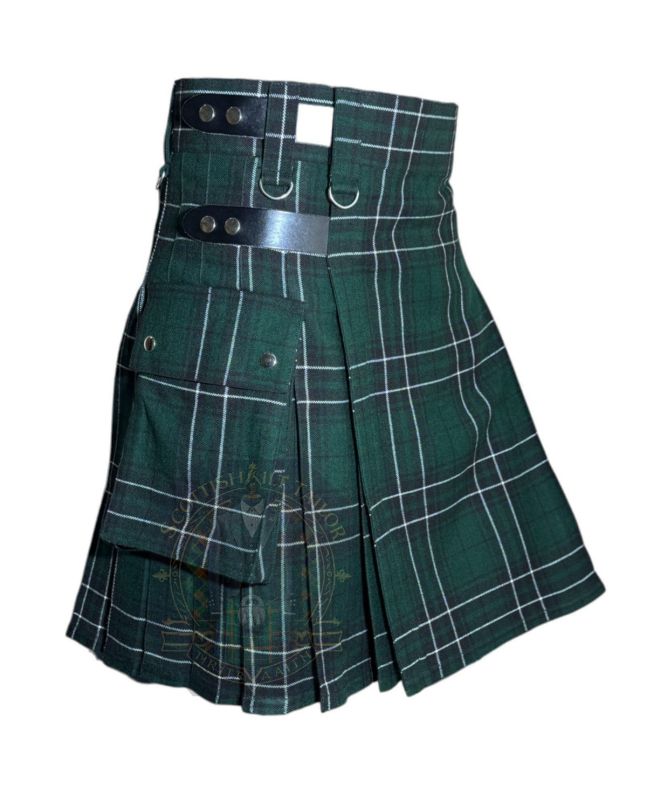 Maclean Hunting Modern Tartan Utility Kilt