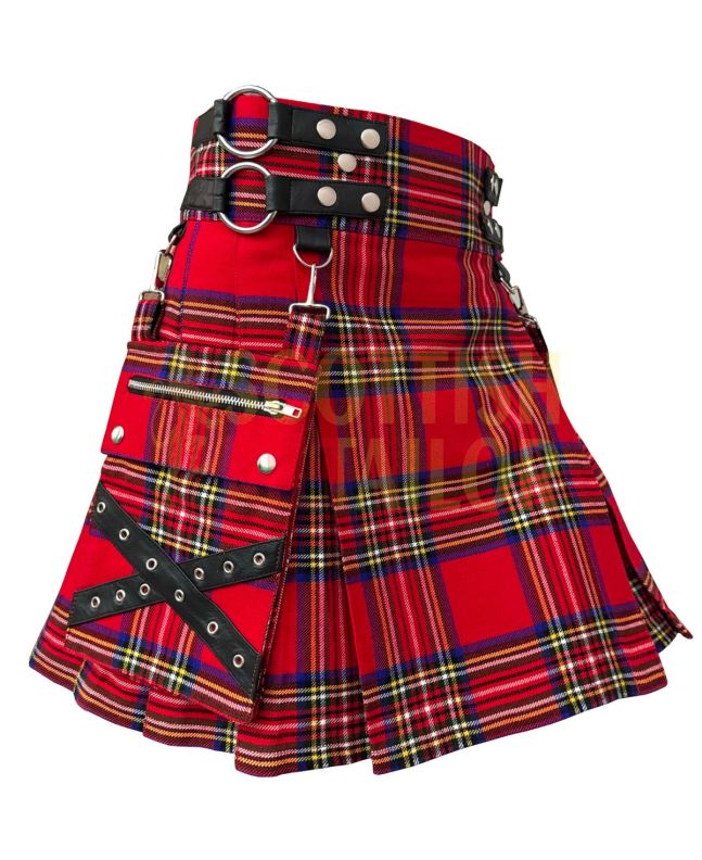 Royal Stewart Tartan Women Kilt Skirt