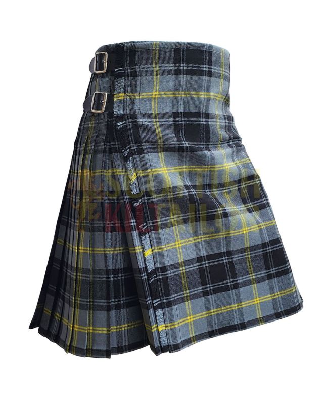 West Point Tartan Kilt, Black color for Male