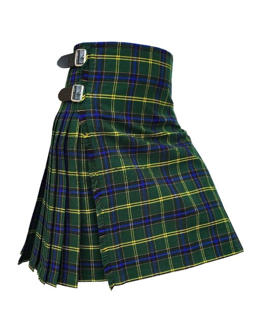 US Army Tartan Kilt, Green color for Male