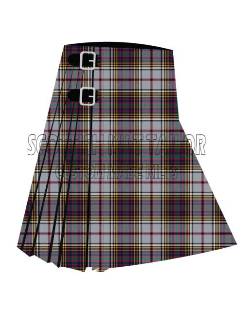 Anderson Ross Premium Tartan Kilt, Gray color for Male