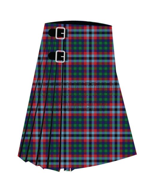Antonelli Oklahoma John Premium Tartan Kilt, Gray color for Male