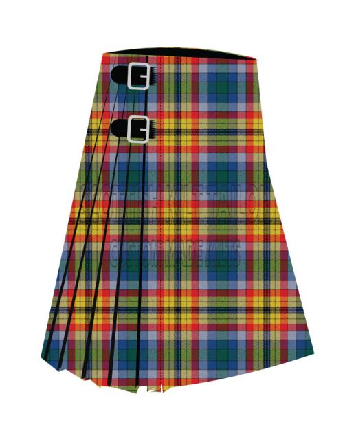 Beauport Ville De Premium Tartan Kilt, Multy Color color for Male