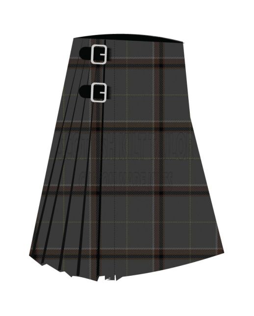 Blackwood Premium Tartan Kilt, Gray color for Male