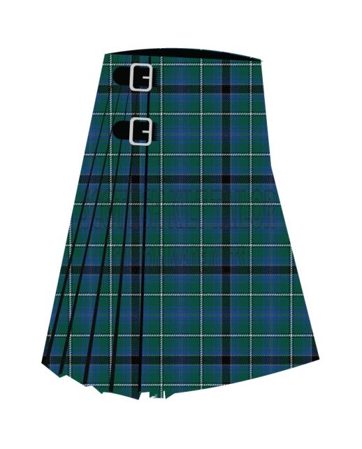 Blairgowrie Premium Tartan Kilt, Blue color for Male