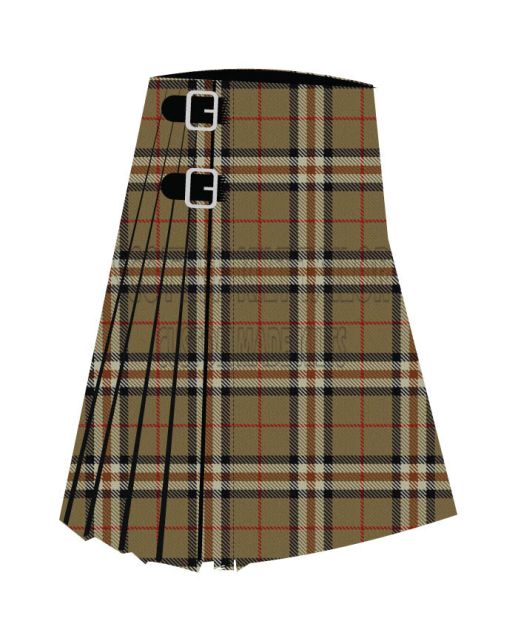 Burberry Counterfeit Premium Tartan Kilt, Brown color for Male