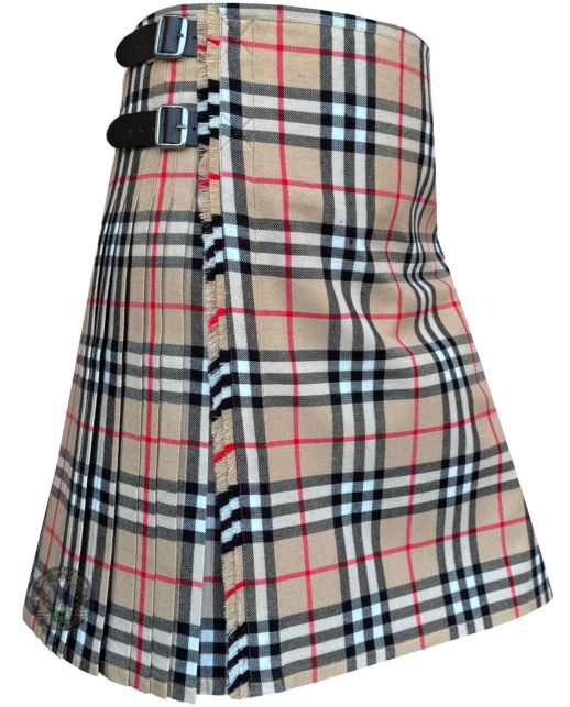 Burberry Genuine Premium Tartan Kilt, Brown color for Male