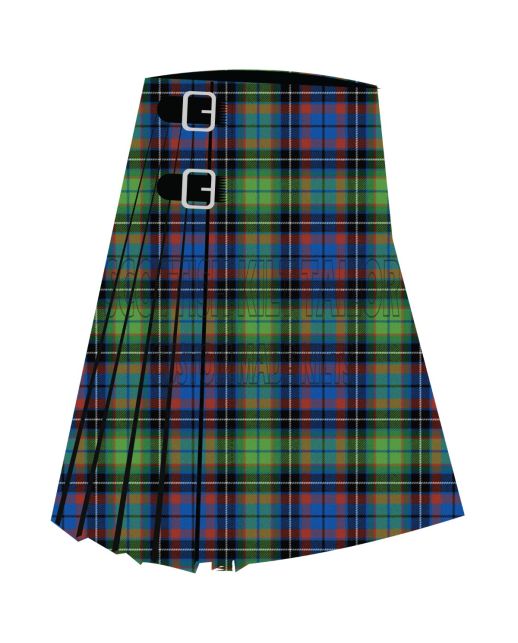 Cascade Summers Premium Tartan Kilt, Green color for Male