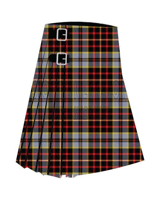 Cates Dress Premium Tartan Kilt, Red color for Male