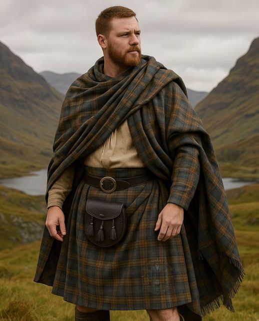 Classic Scottish Highland Dress Kilt