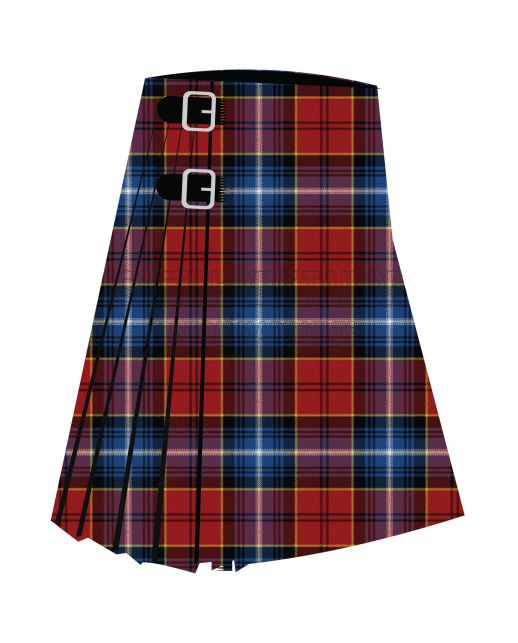 Clan De Albergaria Baron of Greencastle Dress Tartan Kilt