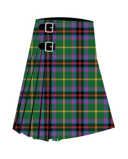 Clan Gallowater Old Two Ancient Premium Tartan Kilt