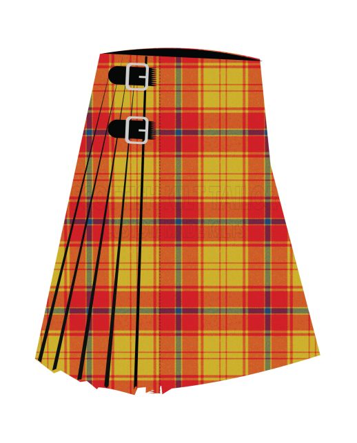 Clan Glassary Three Premium Tartan Kilt