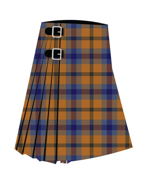 Clan Gold Country California Tartam Kilt
