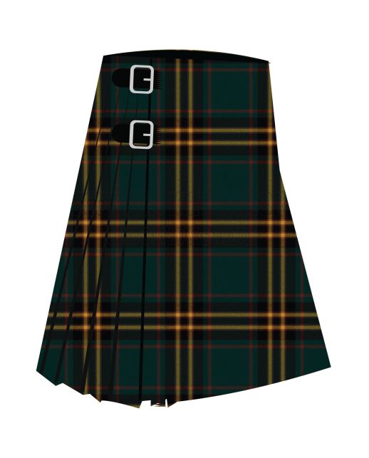 Green Ridge Tartan Kilt