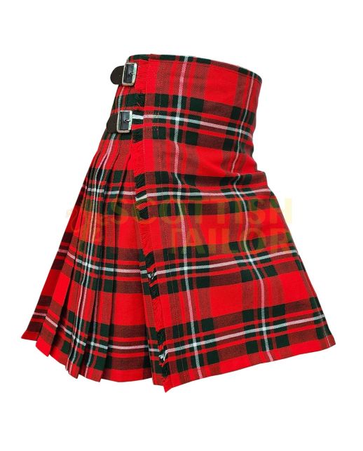 MacGregor Tartan Kilt, Red color for Male