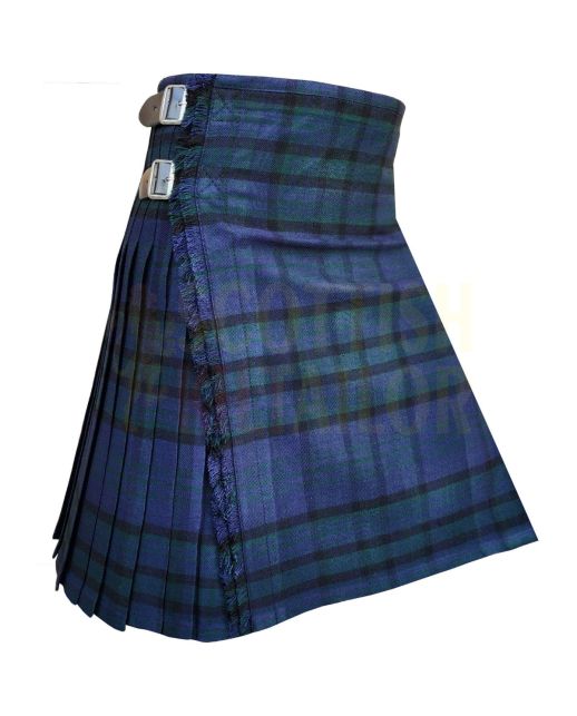 Matheson Hunting Modern Tartan Kilt, Blue color for Male