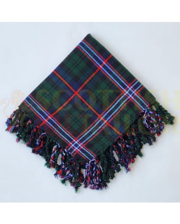 Scottish Traditional Scottish National Tartan Kilt Fly plaid, Green color for Male