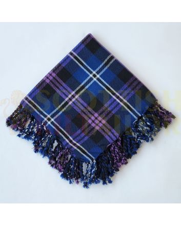 Scottish Traditional Heritage of Scotland Tartan Kilt Fly plaid, Purple color for Male
