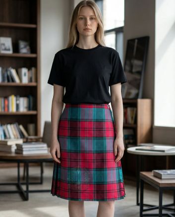 Alma College Women Tartan Kilt