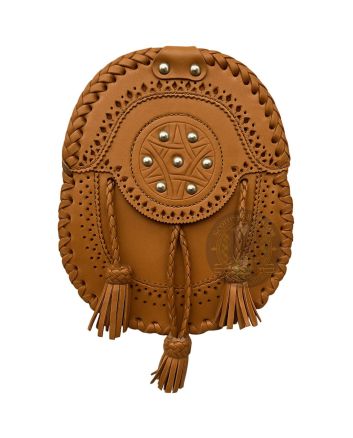 Authentic Tan Brown Leather Day Sporran
