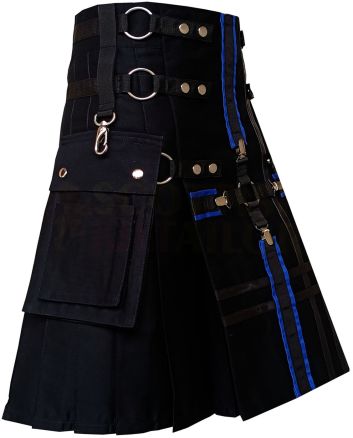 Black Fashion Kilt