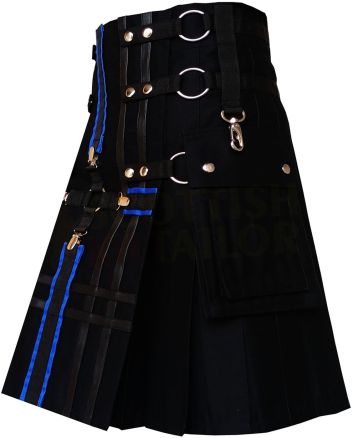 Black Fashion Kilt