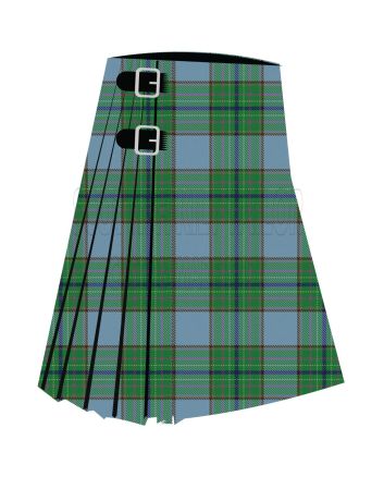 Cadenhead Premium Tartan Kilt, Green color for Male