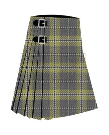 Cairngorm Premium Tartan Kilt, Green color for Male