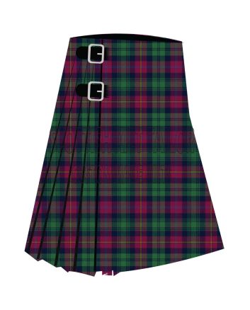 Cairns of Finavon Premium Tartan Kilt, Green color for Male