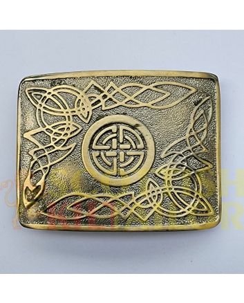 Celtic Antique Kilt Belt Buckle, Antique color for Male