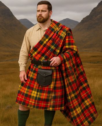 Classic Highland Great Kilt Outfit