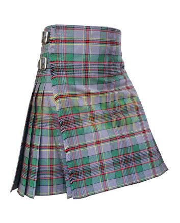 Craig Ancient Tartan Kilt, Green color for Male