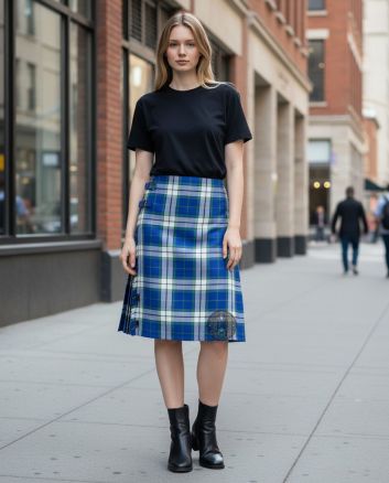 Crombie House Check Women Tartan Kilt