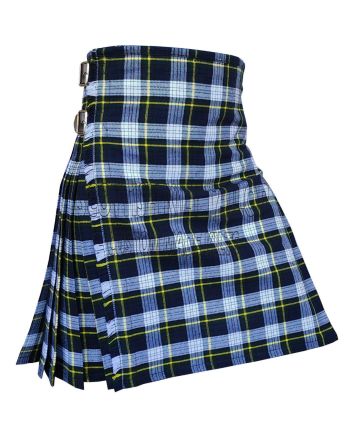 Dress Gordon Tartan Kilt, White color for Male