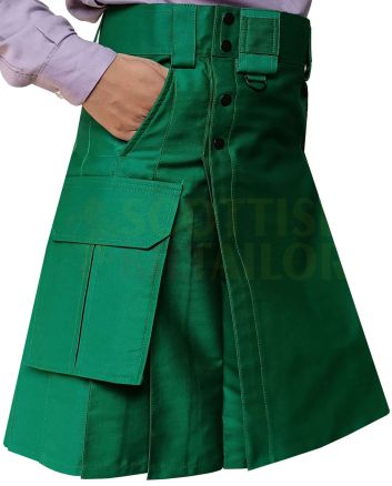 Green Tactical Duty Kilt