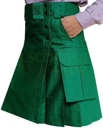 Green Tactical Duty Kilt
