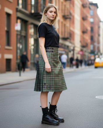 Kelly Dress Tartan Kilt For Women