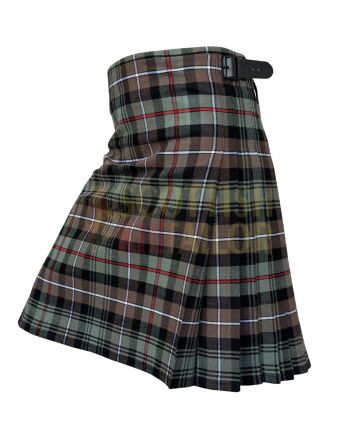 MacKenzie Weathered Tartan Kilt, Brown color for Male